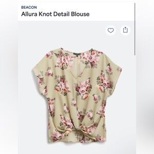 Stitch Fix Beacon Allura Knot Detail Blouse